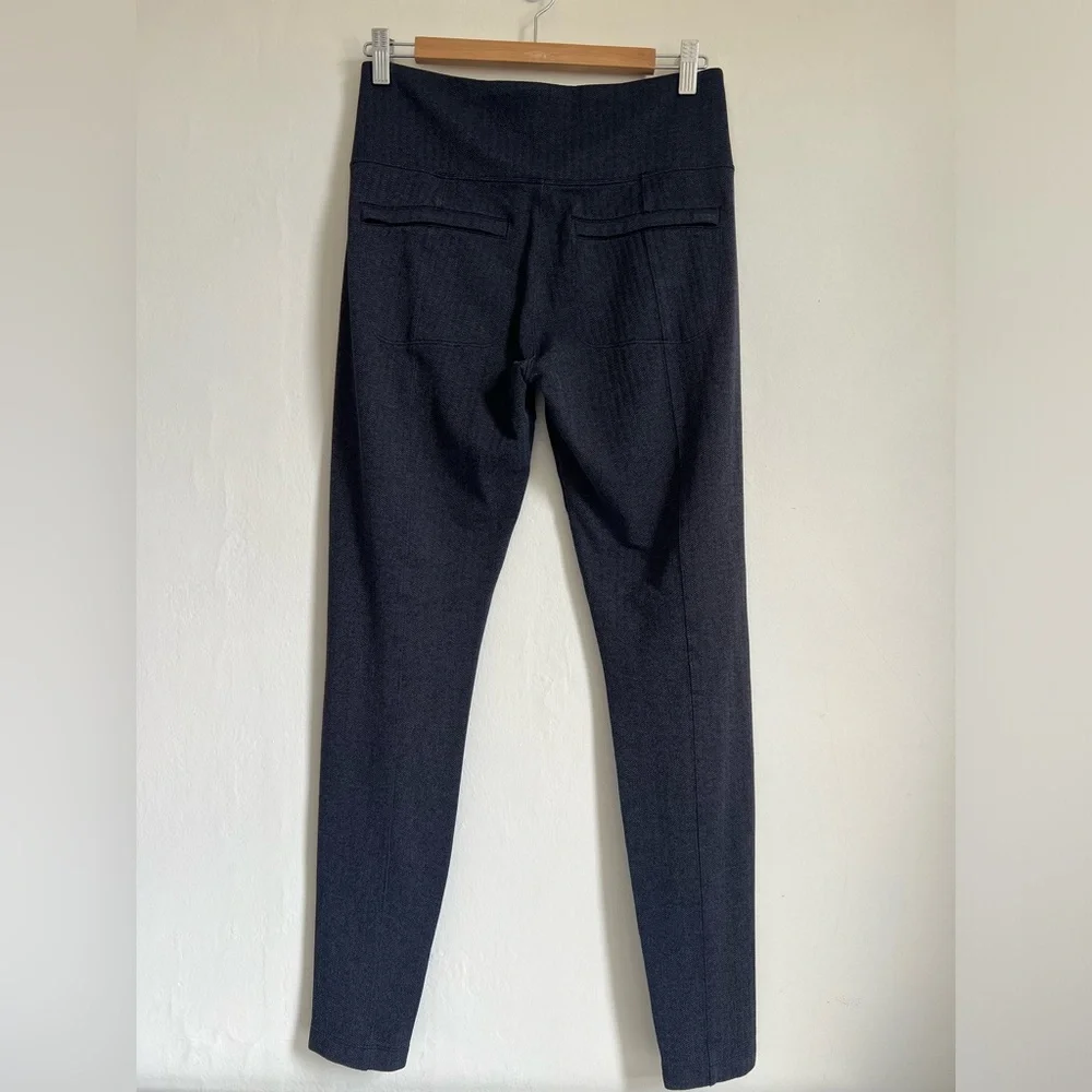 MEDIUM TALL Athleta Delancey Herringbone tights navy black white womens 2 pairs - Picture 5 of 10